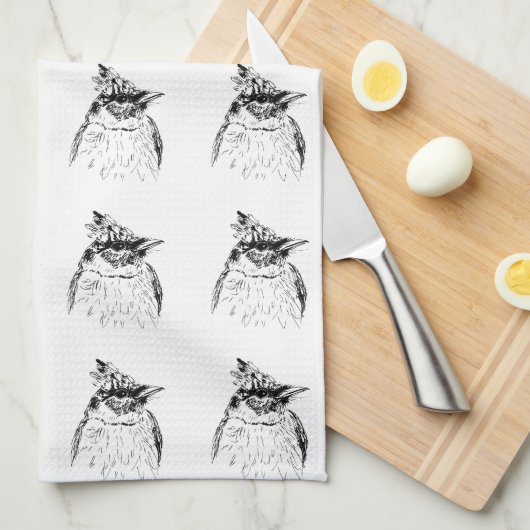 ParadiesFlycatcher Dishtowel Geschirrtuch (Viertel Falte)