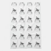 ParadiesFlycatcher Dishtowel Geschirrtuch (Vertikal)