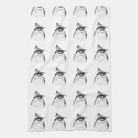 ParadiesFlycatcher Dishtowel Geschirrtuch (Vertikal)