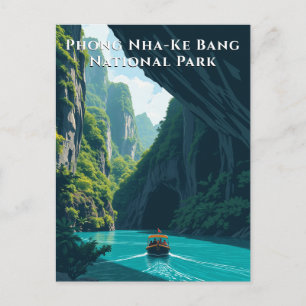 Paradieshöhle Phong Nha Vietnam Postkarte