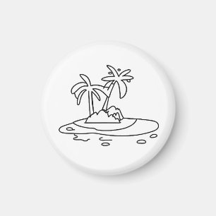 Paradiesinsel Magnet, Urlaubsmagnet Magnet