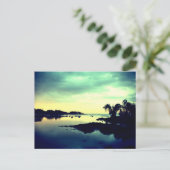 paradiesisch - nachts postkarte (Stehend Vorderseite)