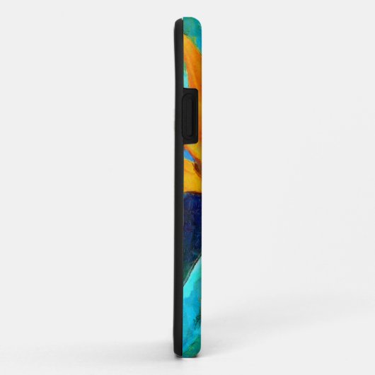 paradiesische Blume Case-Mate iPhone Hülle (Hinten/Rechts)