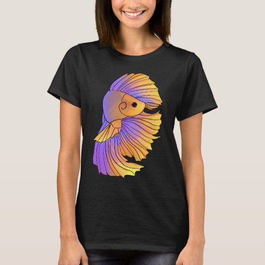 Paradieskampffisch T-Shirt (Vorderseite)