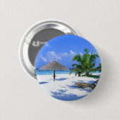 Paradiesstrand Button (Vorne & Hinten)