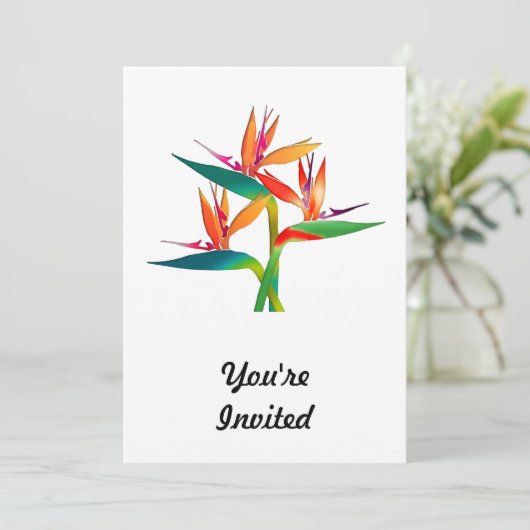 Paradiestrio Einladung (Stehend Vorderseite)