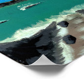 Paradiesurlaub Poster (Ecke)