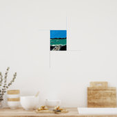 Paradiesurlaub Poster (Küche)