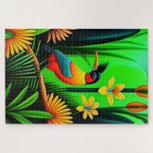 Paradiesvogel 1014 Stück Jigsaw Puzzle (Horizontal)