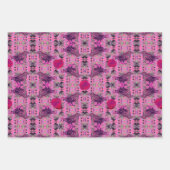 Paradiesvögel #2 geschenkpapier set (Vorderseite)