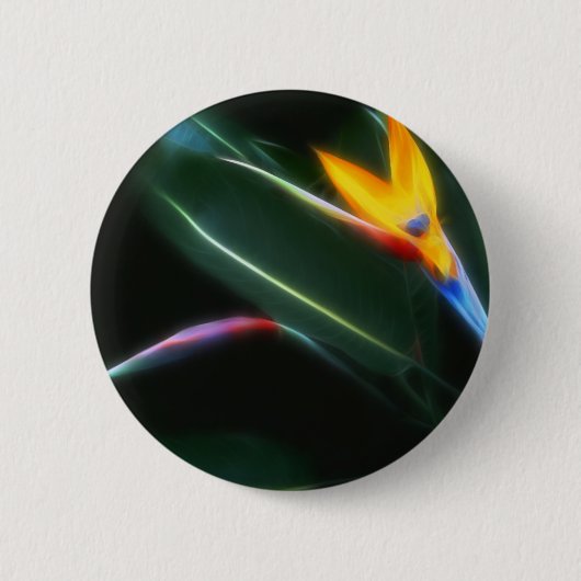 Paradiesvogel 2 Glühen Button (Vorderseite)