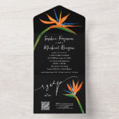 Paradiesvogel All In One Einladung (Innen Boden)