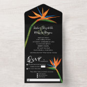 Paradiesvogel All In One Einladung (Innen Boden)