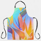 Paradiesvogel Allover Print Schürze (Vorderseite)