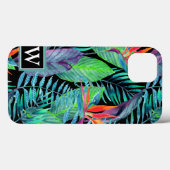 Paradiesvogel | Anfänglich hinzufügen Case-Mate iPhone Hülle (Rückseite (Horizontal))