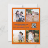 Paradiesvogel - Ankündigung einer Hochzeit mit meh (Rückseite)