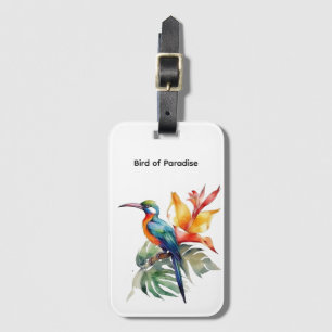 Paradiesvogel, anpassbar gepäckanhänger