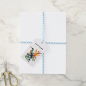 Paradiesvogel, anpassbar geschenkanhänger (Mit Garn)