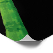 Paradiesvogel auf der Black Birthday Party Poster (Ecke)