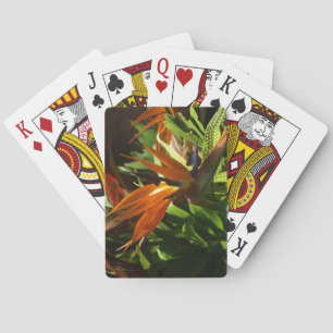 Paradiesvogel auf Spielkarte