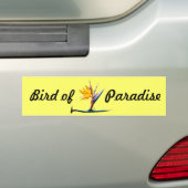 Paradiesvogel Autoaufkleber (Auf Auto)