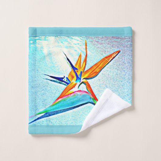 Paradiesvogel Badezimmer-Tuch-Set Badhandtuch Set (Waschlappen)