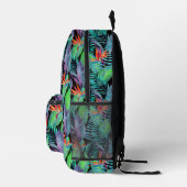 Paradiesvogel Bedruckter Rucksack (Rechts)