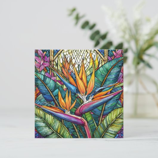 Paradiesvogel, Blume (Stehend Vorderseite)