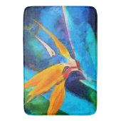 Paradiesvogel Blume Badematte (Vorderseite Vertikal)