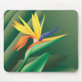 Paradiesvogel Blume Mousepad (Vorne)