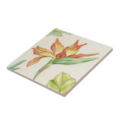 Paradiesvogel Blumen-Fliese Fliese (Seite)