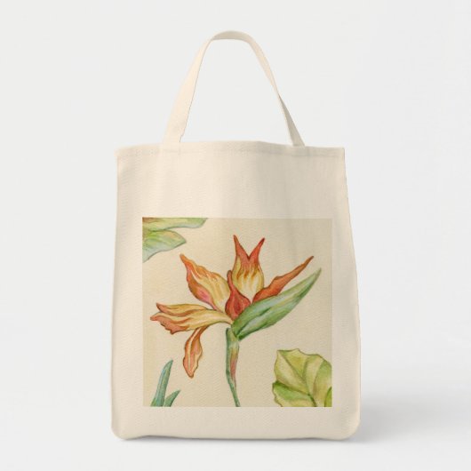 Paradiesvogel Blumen-Tasche Tragetasche (Vorne)