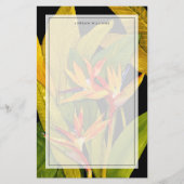 Paradiesvogel Briefpapier (Vorderseite)