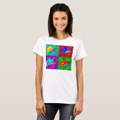 Paradiesvogel Collage T-Shirt (Vorne ganz)