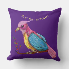 Paradiesvogel | Der beste Tag ist heute das Kopfki Kissen