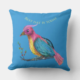 Paradiesvogel | Der beste Tag ist heute das Kopfki Kissen