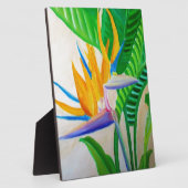 Paradiesvogel Fotoplatte (Seite)