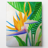 Paradiesvogel Fotoplatte (Vorderseite)