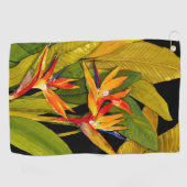 Paradiesvogel Golfhandtuch (Horizontal)