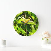 Paradiesvogel Große Wanduhr (Zuhause)