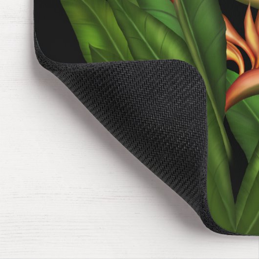 Paradiesvogel Hawaii Mousepad (Ecke)