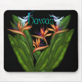 Paradiesvogel Hawaii Mousepad (Vorne)