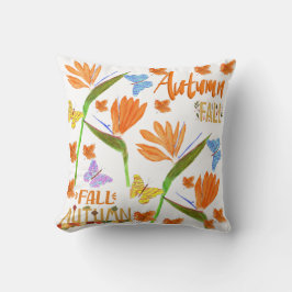 Paradiesvögel Herbst Kissen