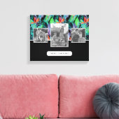 Paradiesvogel | Hinzufügen von Foto und Text Leinwanddruck (Insitu (Wohnzimmer))