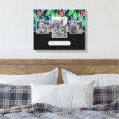 Paradiesvogel | Hinzufügen von Foto und Text Leinwanddruck (Insitu (Schlafzimmer))