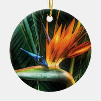 Paradiesvogel Keramik Ornament