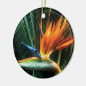 Paradiesvogel Keramik Ornament (Links)