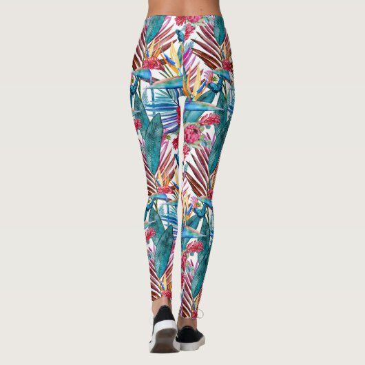 Paradiesvogel Leggings (Rückseite)