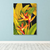 Paradiesvogel Leinwanddruck (Insitu (Holzboden))