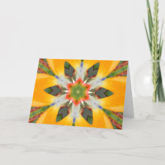 Paradiesvogel Mandala Karte